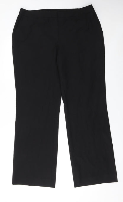 Jaeger Women’s Black Size 16 Stretch Dress Pants Trousers