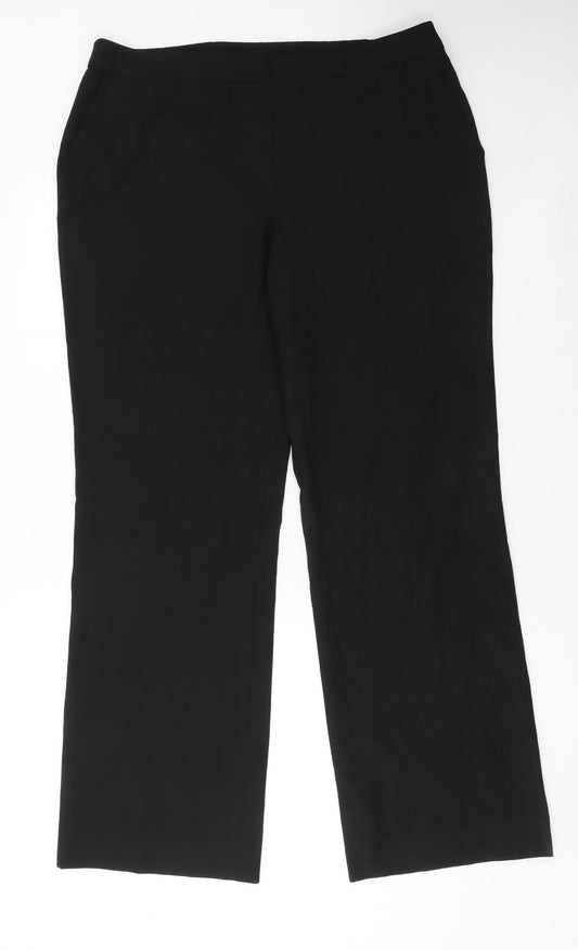 Jaeger Women’s Black Size 16 Stretch Dress Pants Trousers
