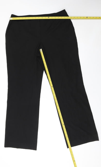Jaeger Women’s Black Size 16 Stretch Dress Pants Trousers