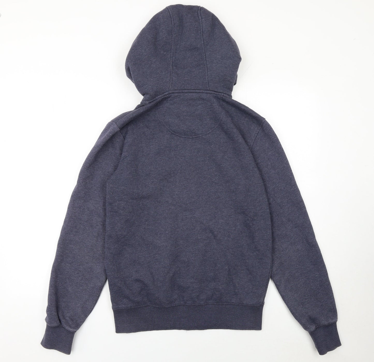 Mens UK Size S SoulCal & Co Blue Full Zip Hoodie