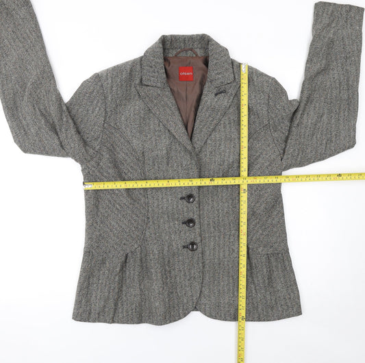 Womens UK Size 14 Olsen Regular Grey Blazer