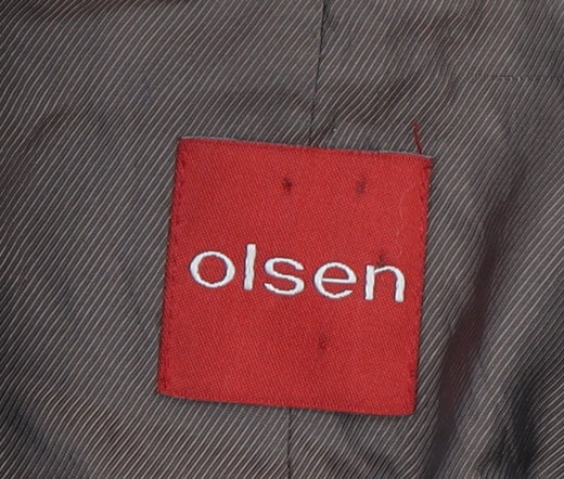 Womens UK Size 14 Olsen Regular Grey Blazer