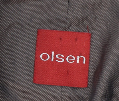 Womens UK Size 14 Olsen Regular Grey Blazer