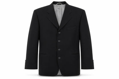 Mens UK Size 40 Tom English Studio Regular Black Suit Jacket