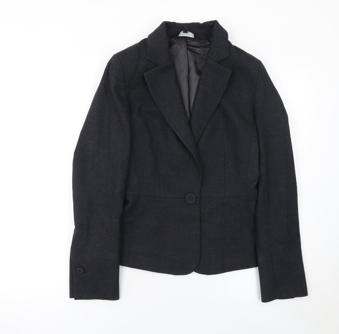 Womens UK Size S Laura Ashley Regular Black Blazer