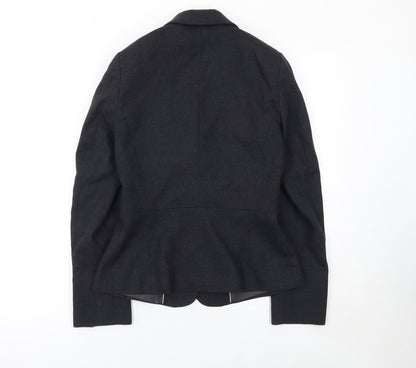 Womens UK Size S Laura Ashley Regular Black Blazer