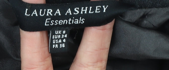 Womens UK Size S Laura Ashley Regular Black Blazer