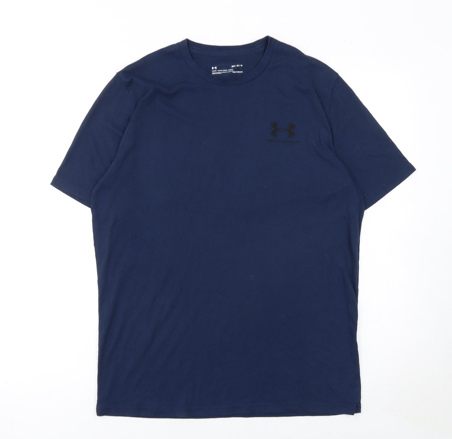 Mens UK Size M Under armour Blue Gym & Training Running & Jogging Football T-Shi