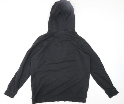 Mens UK Size L adidas Black Pullover Hoodie