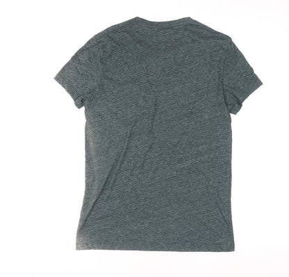 Jack Wills Womens Grey Slim Fit Crew Neck T-Shirt S