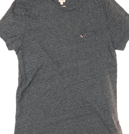 Jack Wills Womens Grey Slim Fit Crew Neck T-Shirt S