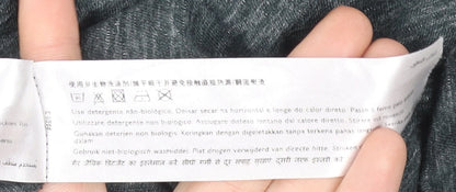 Jack Wills Womens Grey Slim Fit Crew Neck T-Shirt S