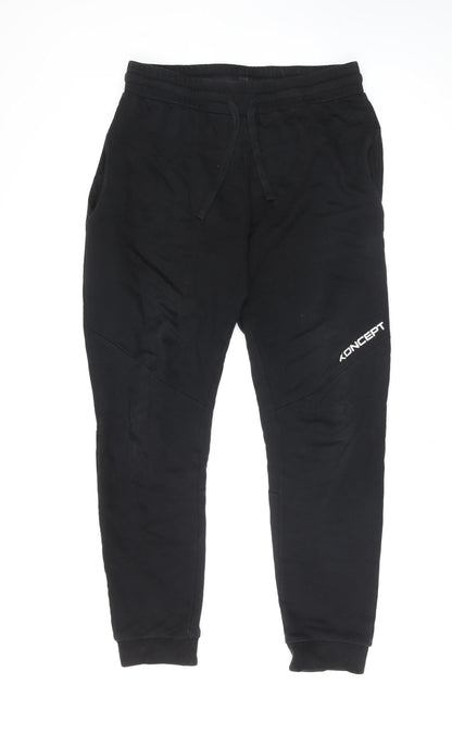 Womens UK Size M Koncept  Jogger Black Leggings
