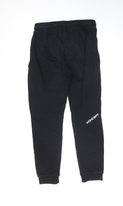 Womens UK Size M Koncept  Jogger Black Leggings