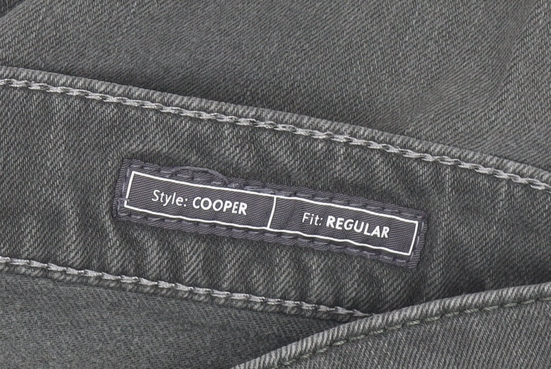 Brax Women Grey Regular Fit Cooper Straight Jeans Size 20