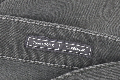 Brax Women Grey Regular Fit Cooper Straight Jeans Size 20