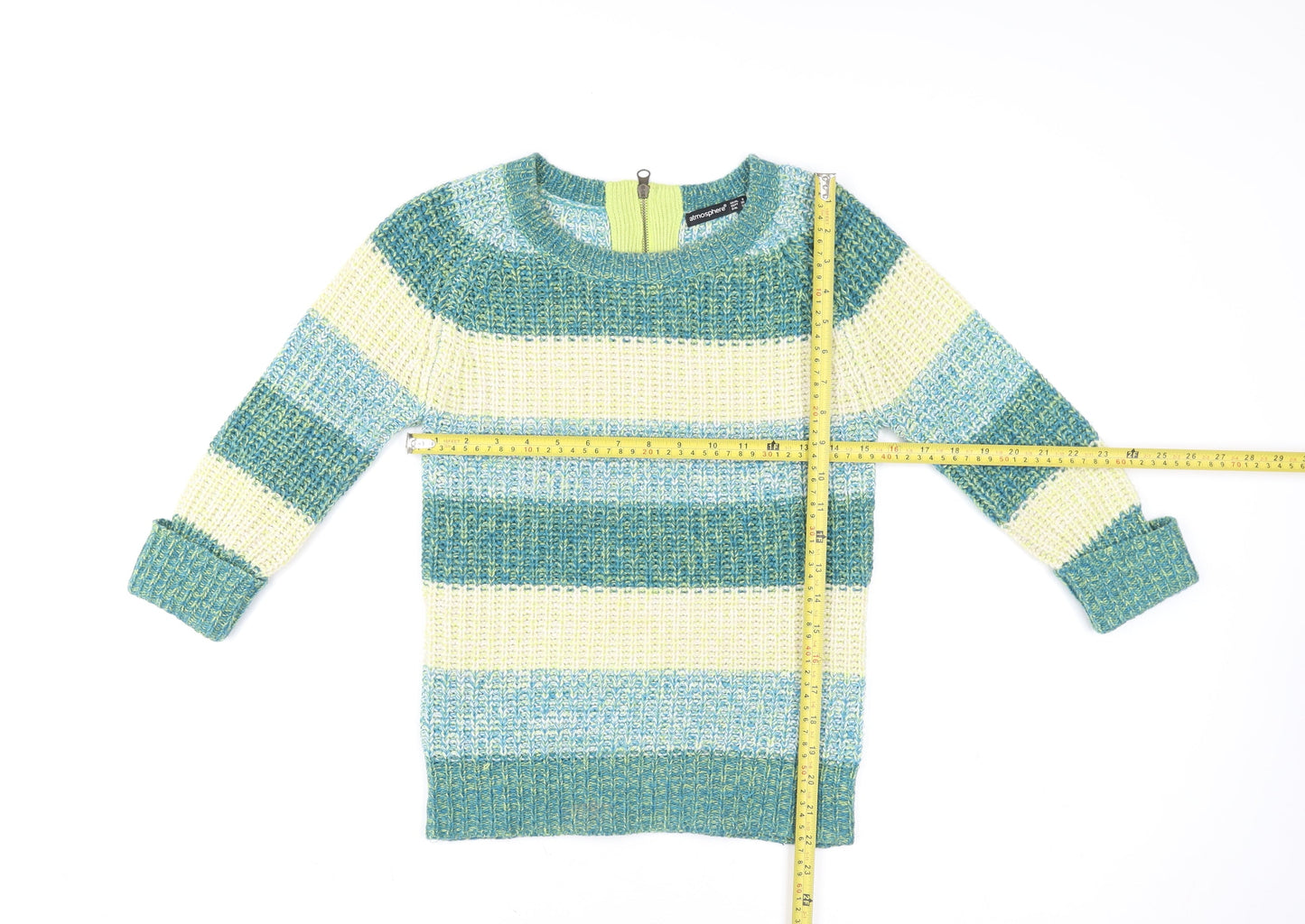Womens UK Size 8 Atmosphere Multicoloured Pullover Sweatshirt
