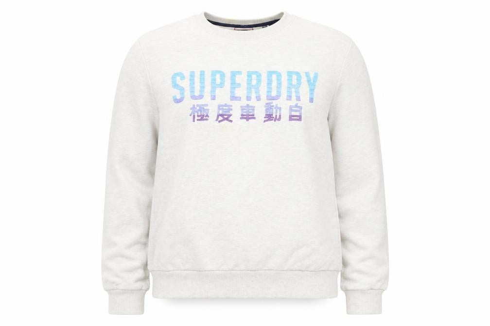 Womens UK Size 12 Superdry Ivory Pullover Jumper