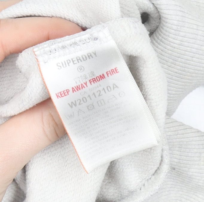 Womens UK Size 12 Superdry Ivory Pullover Jumper