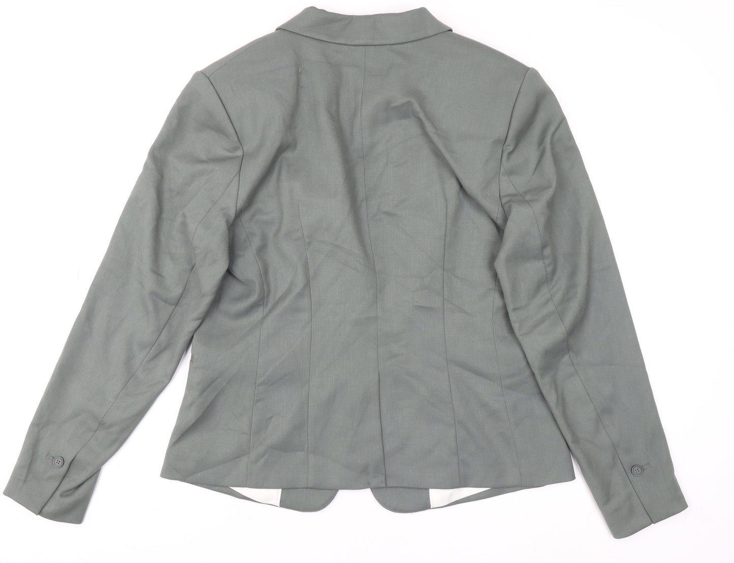 Womens UK Size 16 H&M Regular Green Blazer