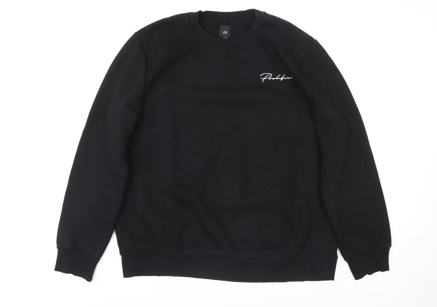 Womens UK Size 2XL River Island Black Pullover Jumper
