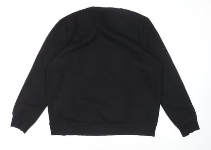 Womens UK Size 2XL River Island Black Pullover Jumper