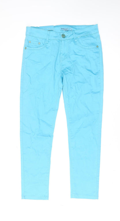 Womens UK Size M G-Smack Regular Fit Straight Blue Jeans