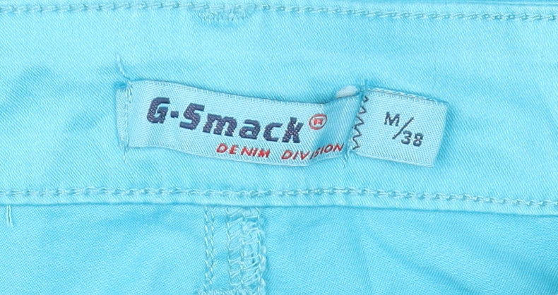 Womens UK Size M G-Smack Regular Fit Straight Blue Jeans
