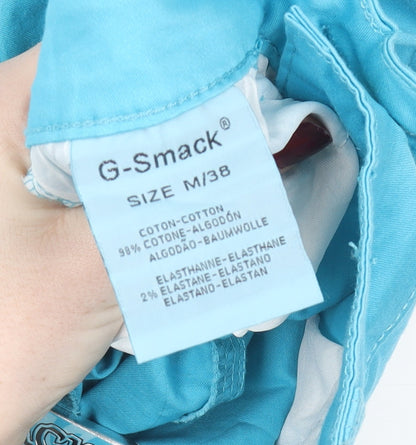 Womens UK Size M G-Smack Regular Fit Straight Blue Jeans