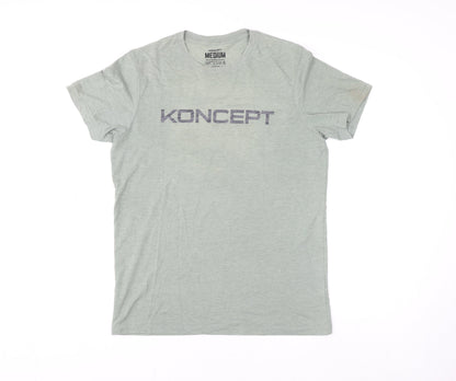 Mens UK Size M Koncept Grey Gym & Training Running & Jogging T-Shirt