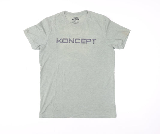 Mens UK Size M Koncept Grey Gym & Training Running & Jogging T-Shirt