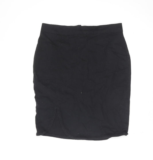 Womens UK Size 10 Marisa Straight & Pencil Twill Skirt