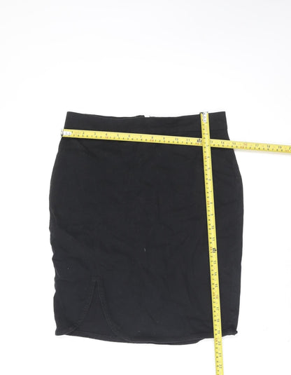 Womens UK Size 10 Marisa Straight & Pencil Twill Skirt