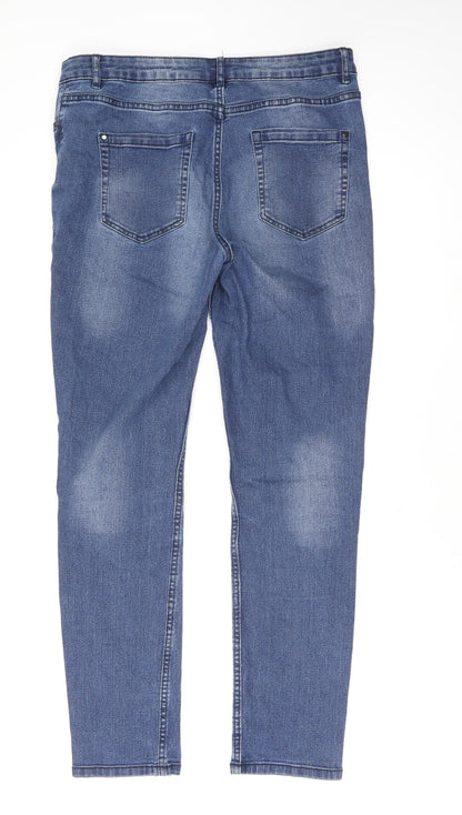 Esmara Women Blue Size 16 Skinny Fit Mid Rise Stretch Jeans