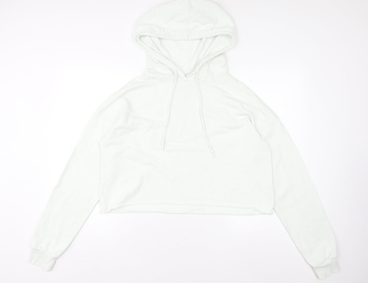 Womens UK Size S River Island White Pullover Hoodie