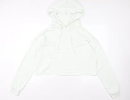 Womens UK Size S River Island White Pullover Hoodie