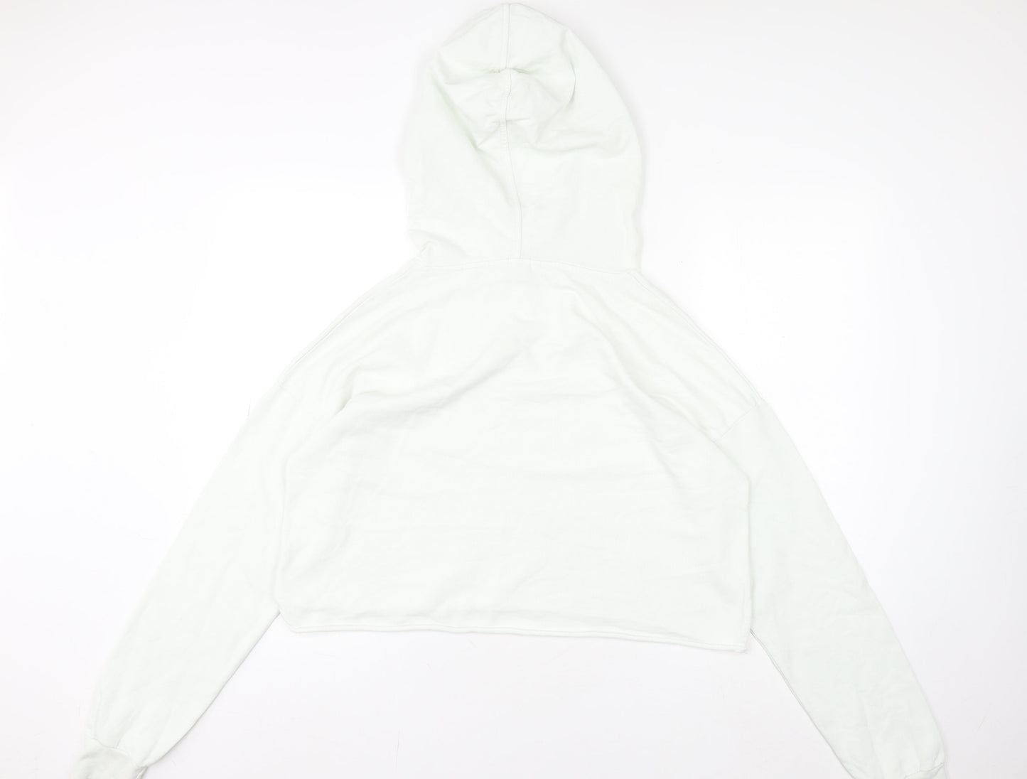 Womens UK Size S River Island White Pullover Hoodie