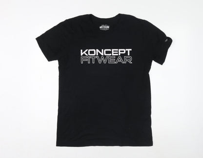 Mens UK Size M Koncept Fitwear Black Gym & Training Bodybuilding Running & Joggi