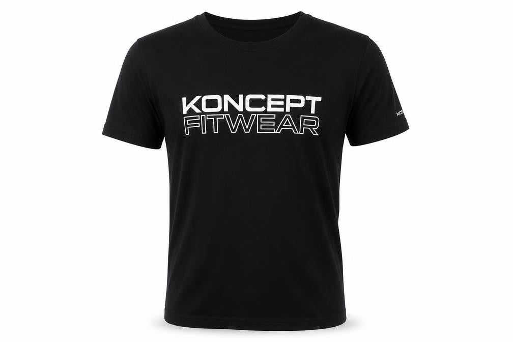 Mens UK Size M Koncept Fitwear Black Gym & Training Bodybuilding Running & Joggi