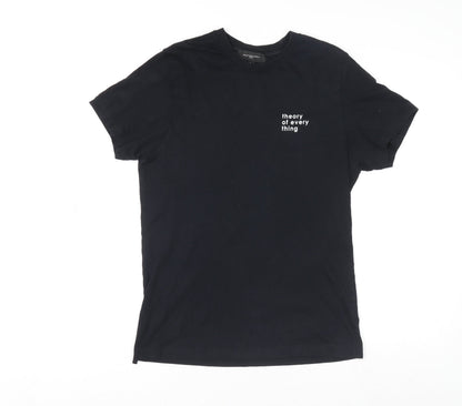 Mens UK Size S Ashley Marc Hovelle Black  T-Shirt