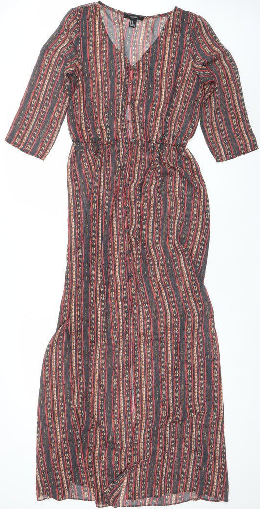 Womens UK Size M FOREVER 21 Shirt Dress