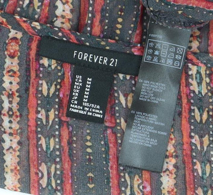 Womens UK Size M FOREVER 21 Shirt Dress