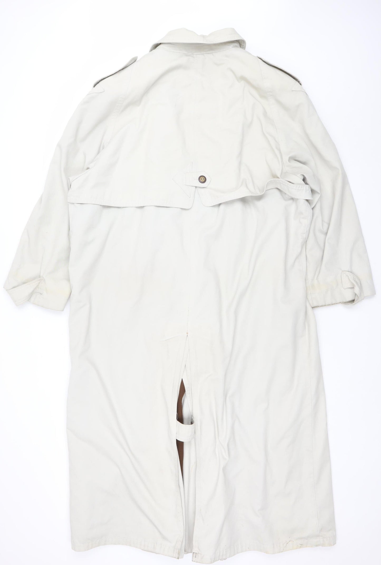 Womens UK Size 18 NuAge Beige Trench Coat