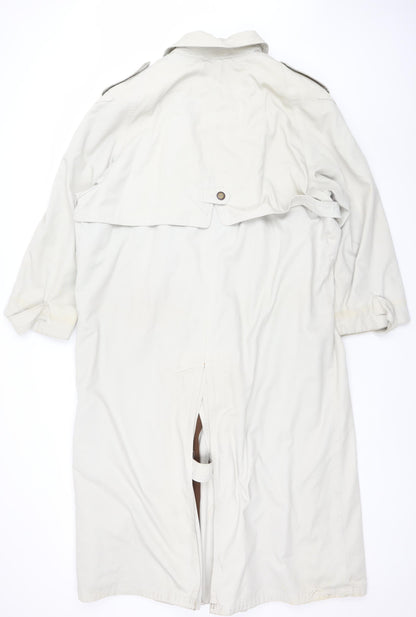 Womens UK Size 18 NuAge Beige Trench Coat