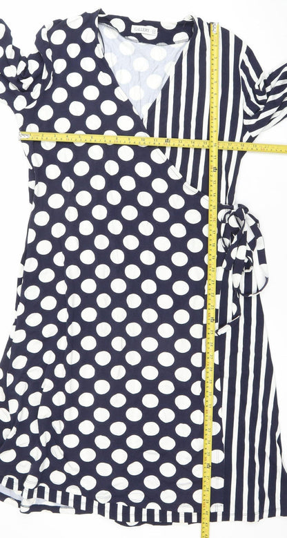 Womens UK Size 16 Gallery Wrap Dress