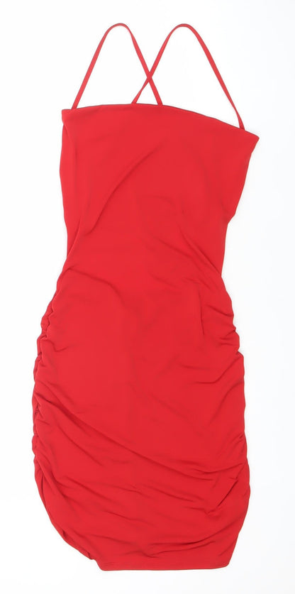 Womens UK Size 10 FLOUNCE LONDON Bodycon Dress