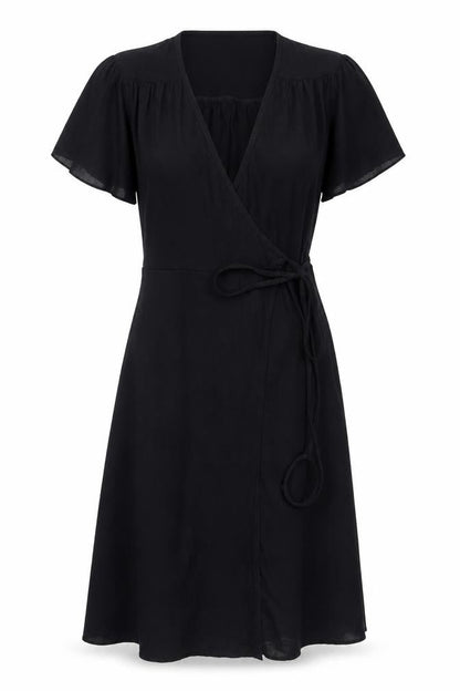 Womens UK Size 8 Topshop Wrap Dress