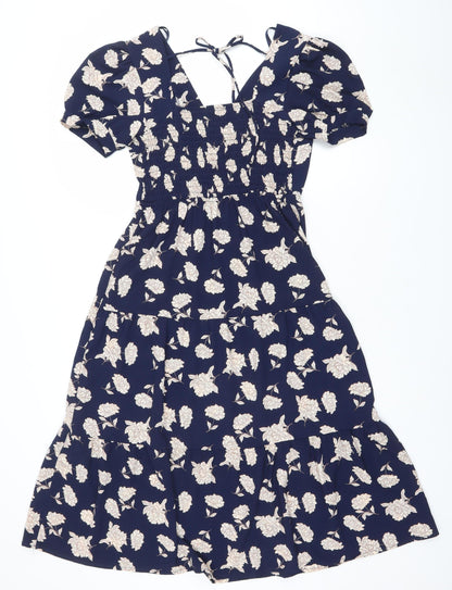 Womens UK Size XS Monteau Los Angeles Fit & Flare Dress