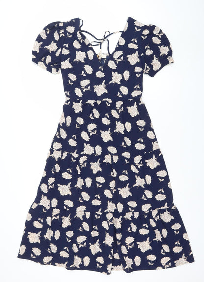 Womens UK Size XS Monteau Los Angeles Fit & Flare Dress