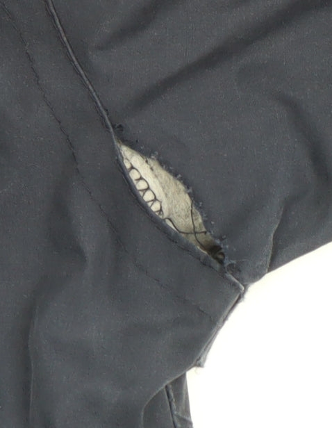 Mens UK Size M Marks and Spencer Blue Parka Coat